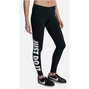 Nike Sportswear Women Leg A See JDI Leggings Size Small Black AH2008-010